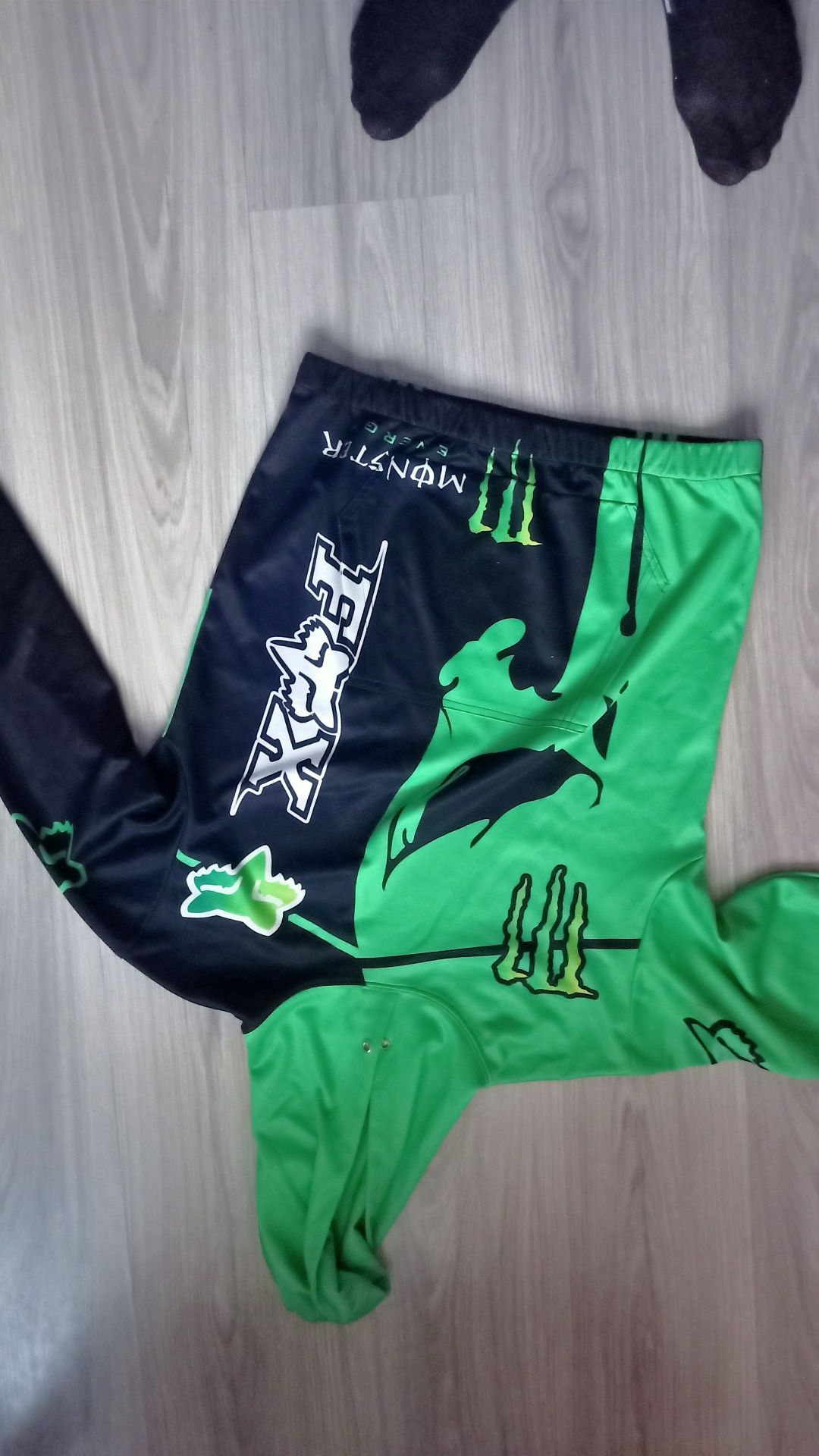 Bluzka monster energy Fox cross S