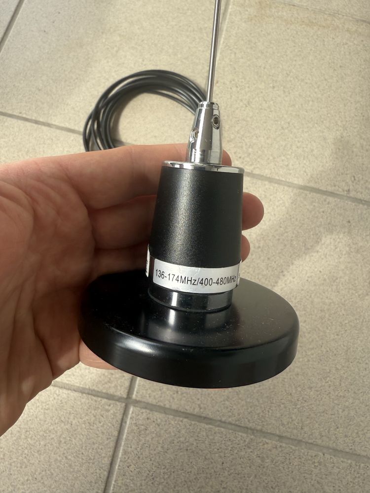 Antena NMO BNC SMA UHF VHF do sdr uniden skanera Radio