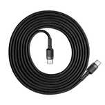 Kabel Baseus CATKLF-HG1 USB-C - USB-C PD QC 60W 3A 480Mb/s 2m - czarno