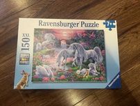 Puzzle konie 150 elementów XXL
