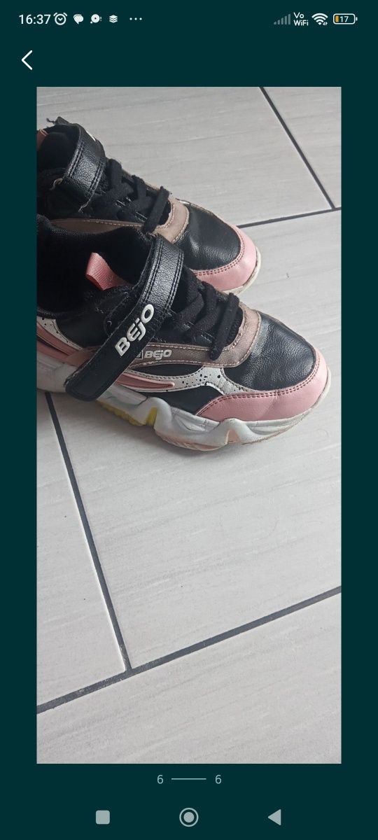 Buty sportowe Bejo r. 34 Adidasy