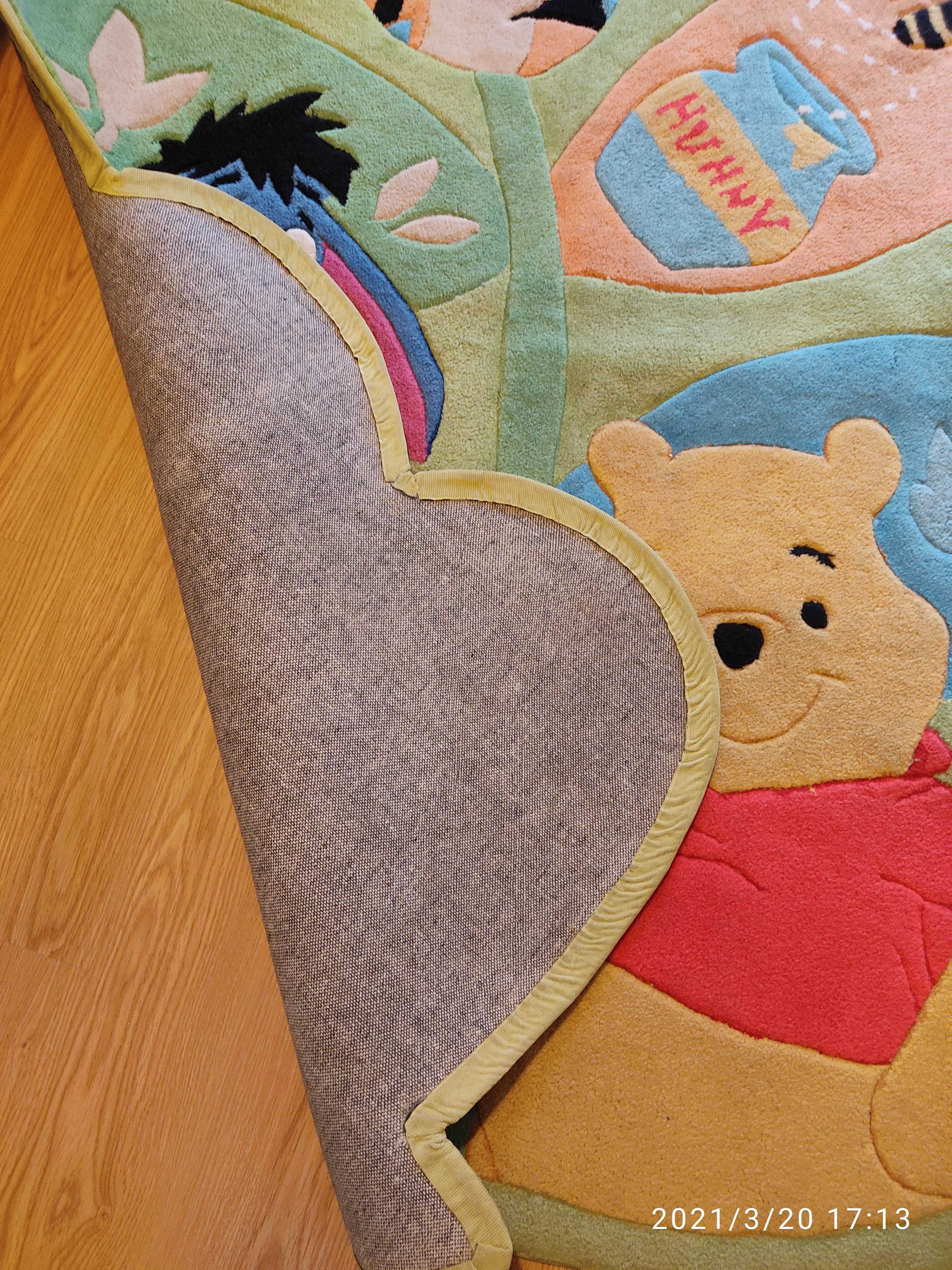 Tapete Disney Winnie the Pooh para quarto infantil 1,70 x 1,20