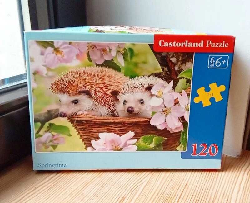 2 Puzzle Castorland 120 | Springtime ~ Gathering Friends