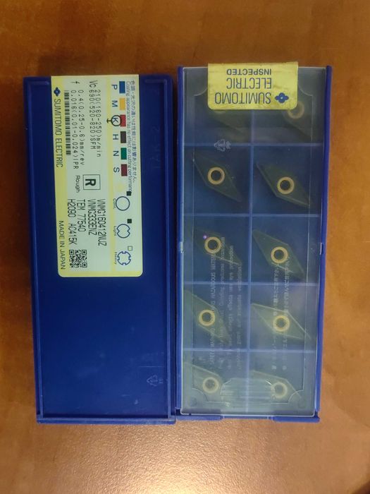 Płytki skrawajace VNMG 160412 NUZ