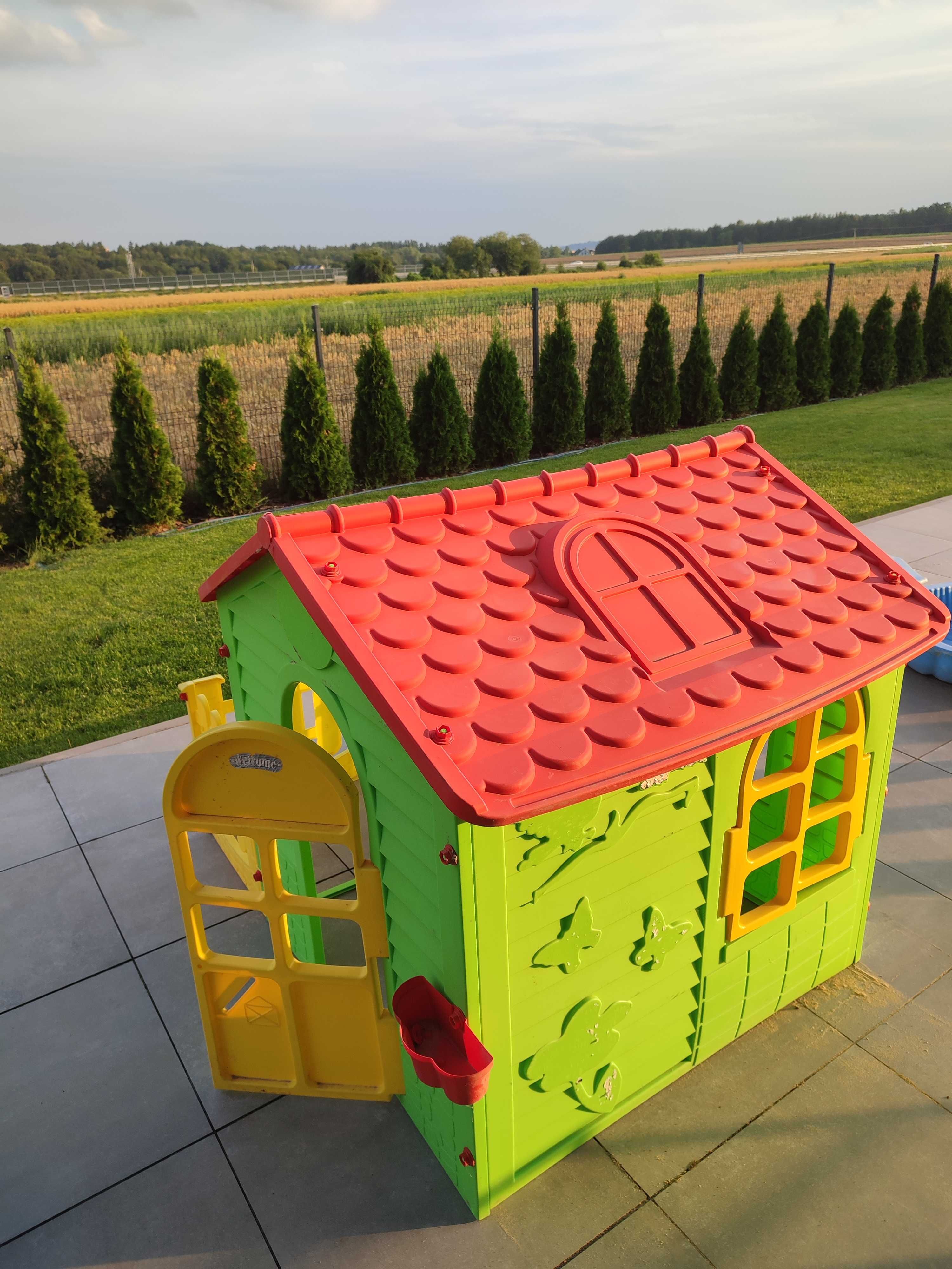Domek pgrodowy plastikowy