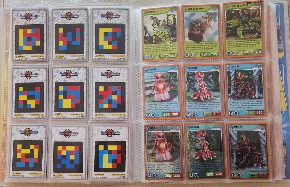 Coleções InviZimals Desafios Ocultos e Nova Aliança, cada 30 euros