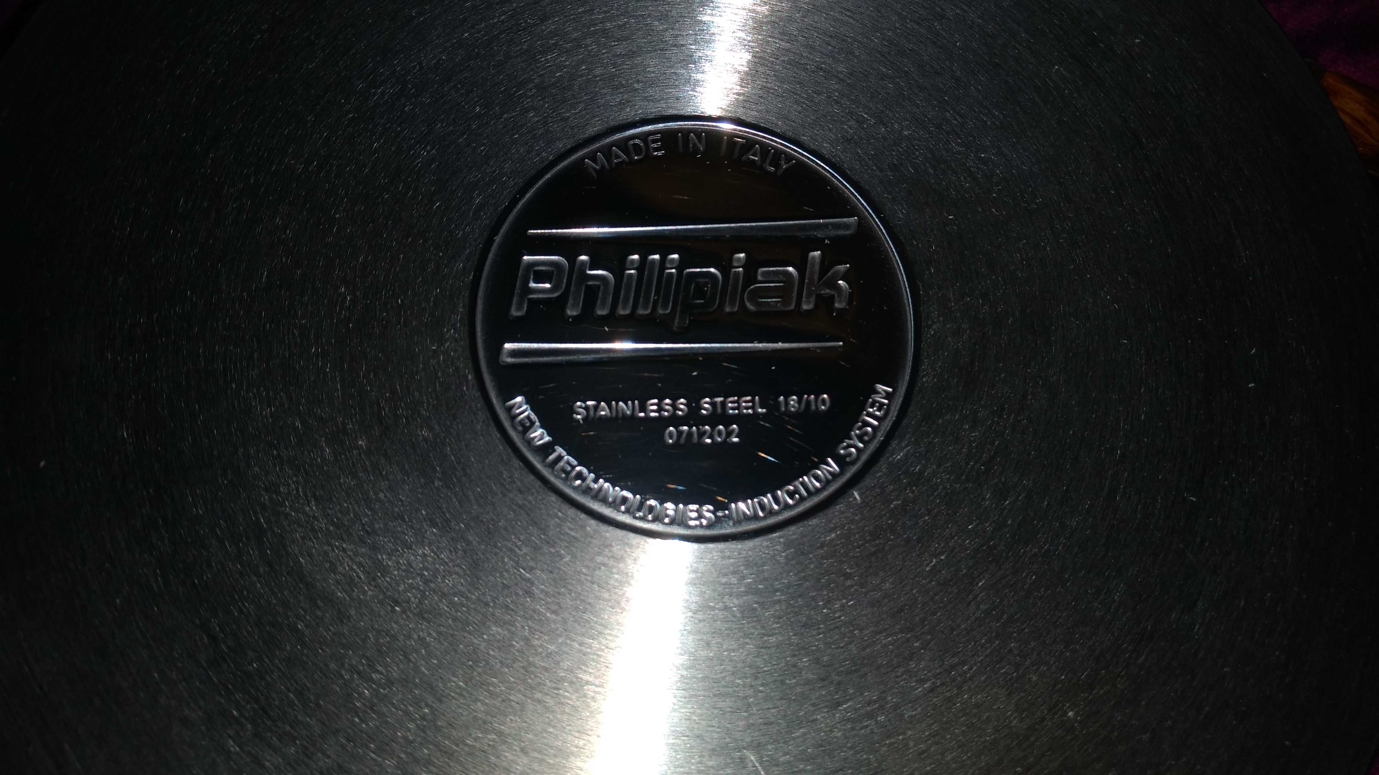 Patelnia groszkowa grillowa Philipiak stal nierdzewna 18/10