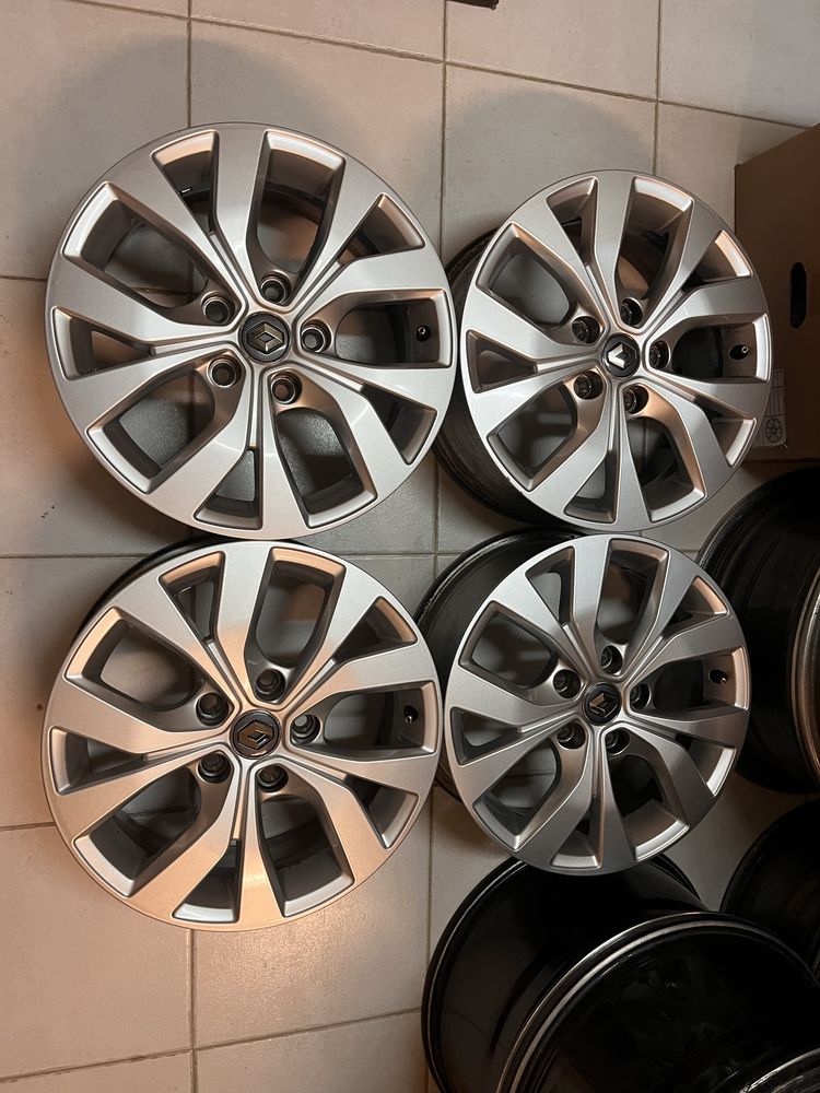 Jantes 16” 5x114.3 Originais Renault