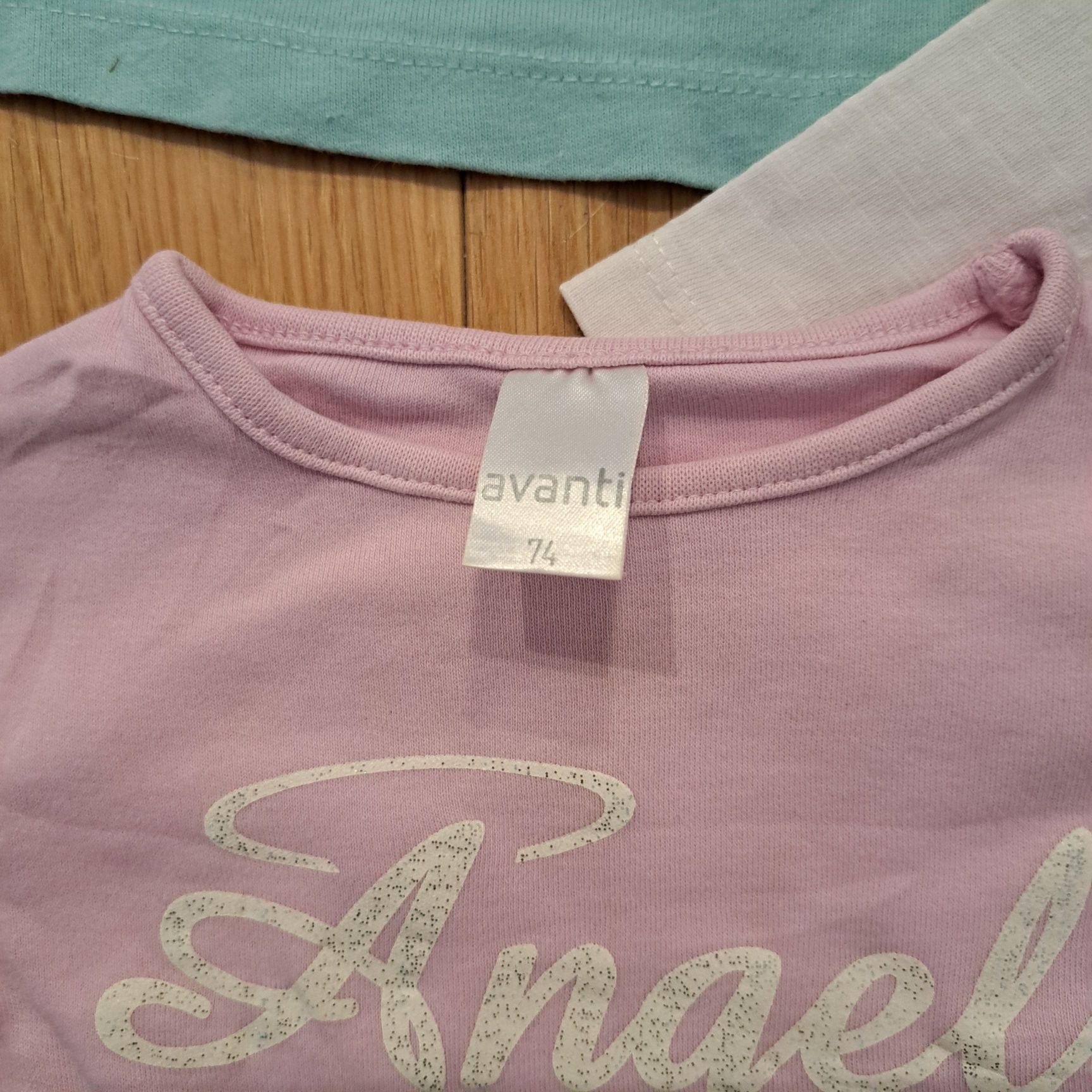 Zestaw bluzka. Koszulka. Tshirt, 74, 6m,  też, FF, Acanti