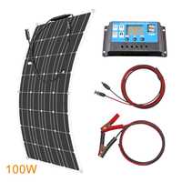 Kit de Painel Solar flexível * 100w * 16.00v * 6.25a