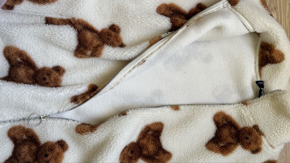 Тепла курточка на осінь з медведиками