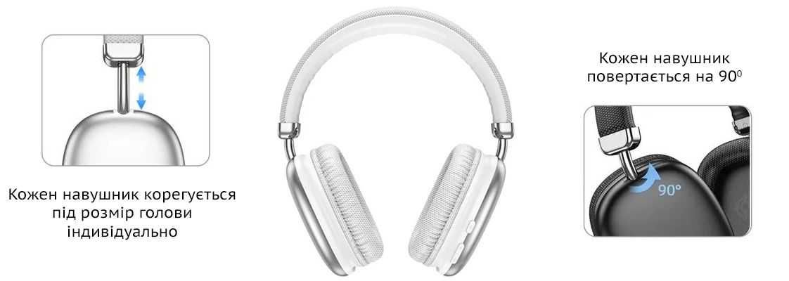 Bluetooth навушники накладні Hoco W35
