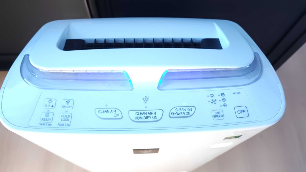 Oczyszczacz powietrza Sharp KC-A40EU-W Jonizacja Nawilżanie powietrza