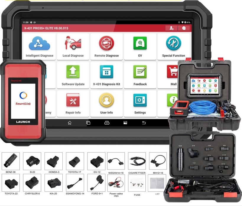 LAUNCH PRO3S+ ELITE SMARTLINK C Komputer Kodowanie Programowanie.