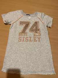 Vestido Sisley manga curta
