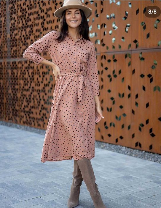 Плаття , сукня в горошок