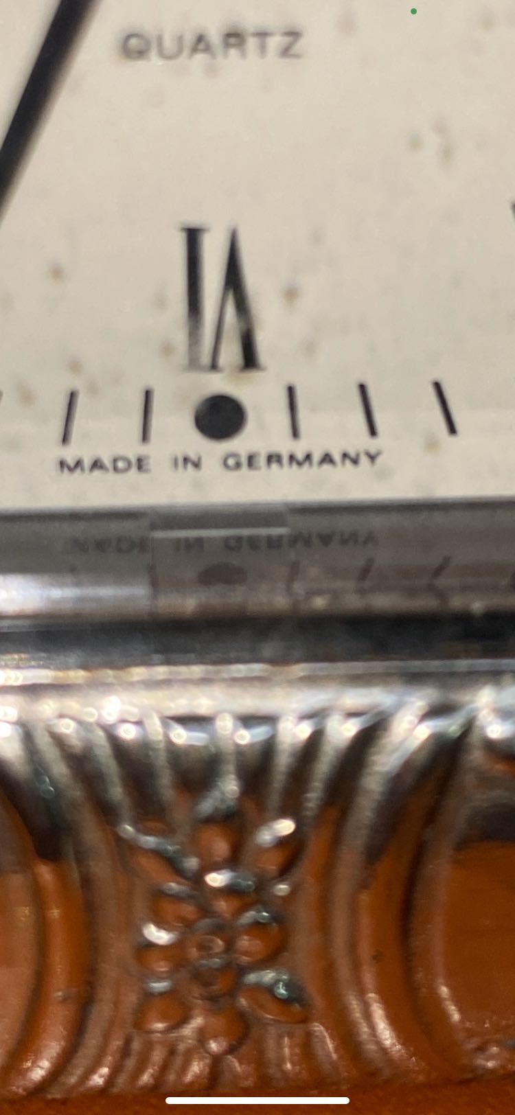 Relógio despertador de mesa vintage