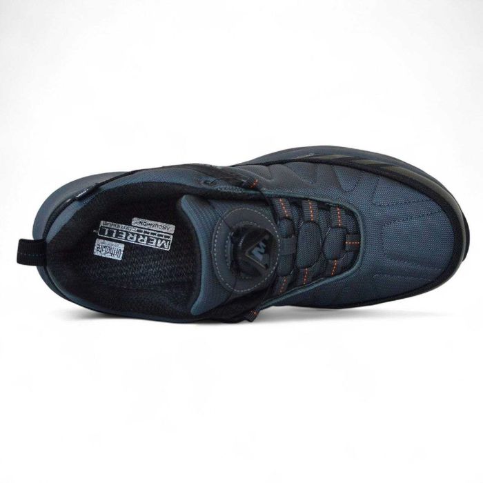 Merrell Flofit Pro boatm Waterproof Gray Black кросівки чоловічі термо