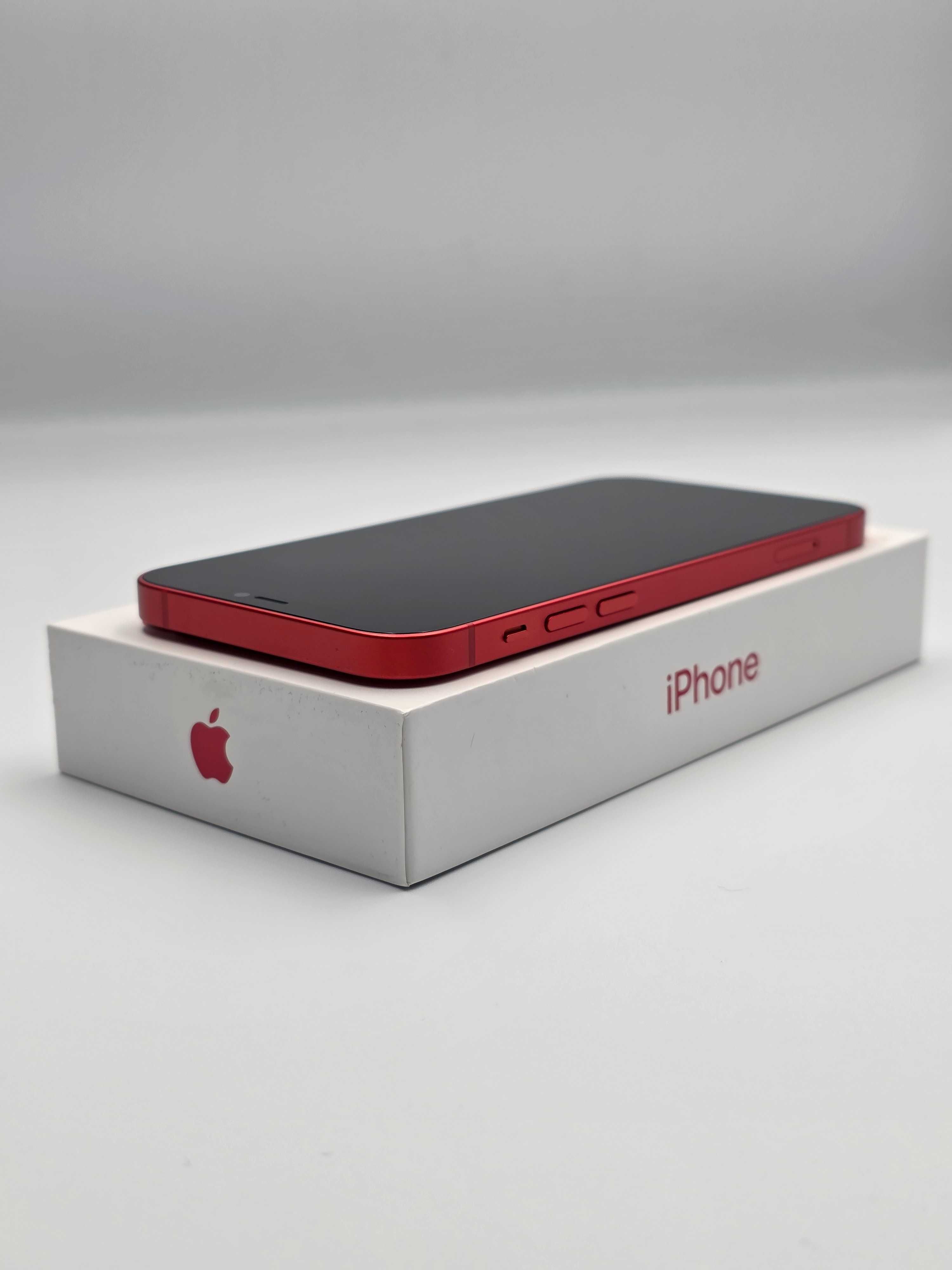 Apple iPhone 12 64GB Red - GWARANCJA 6 miesięcy - WYSYŁKA