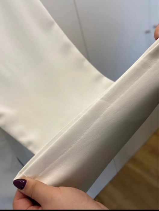 Calça clássica branca T: L /XL