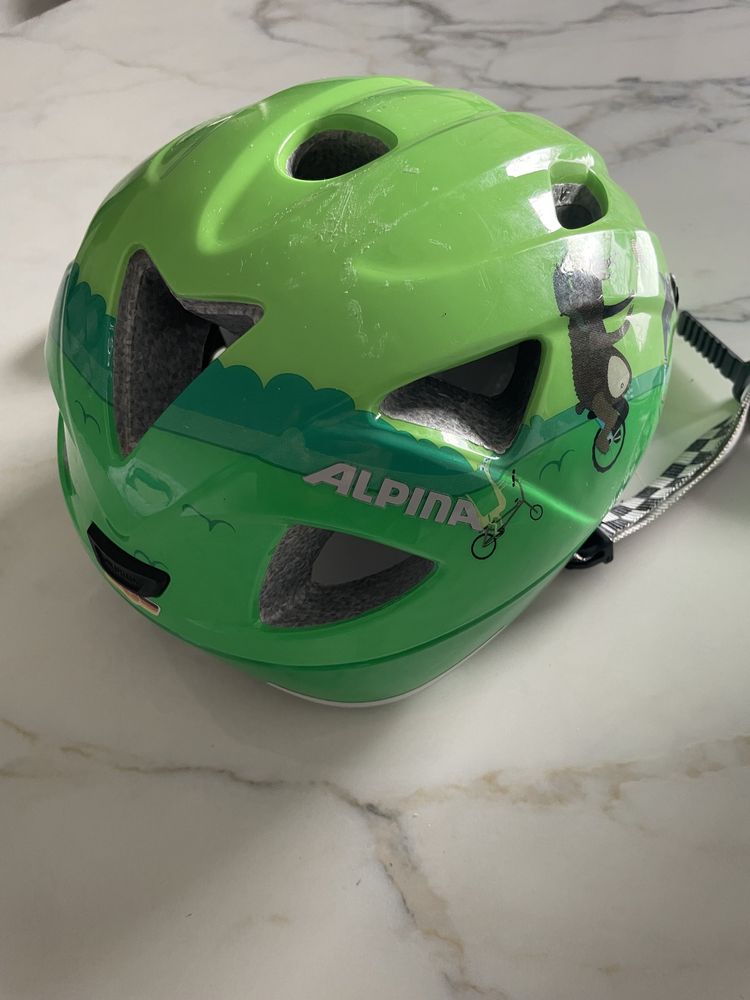 Kask rowerowy dzieciecy  ALPINA rozmiar 54