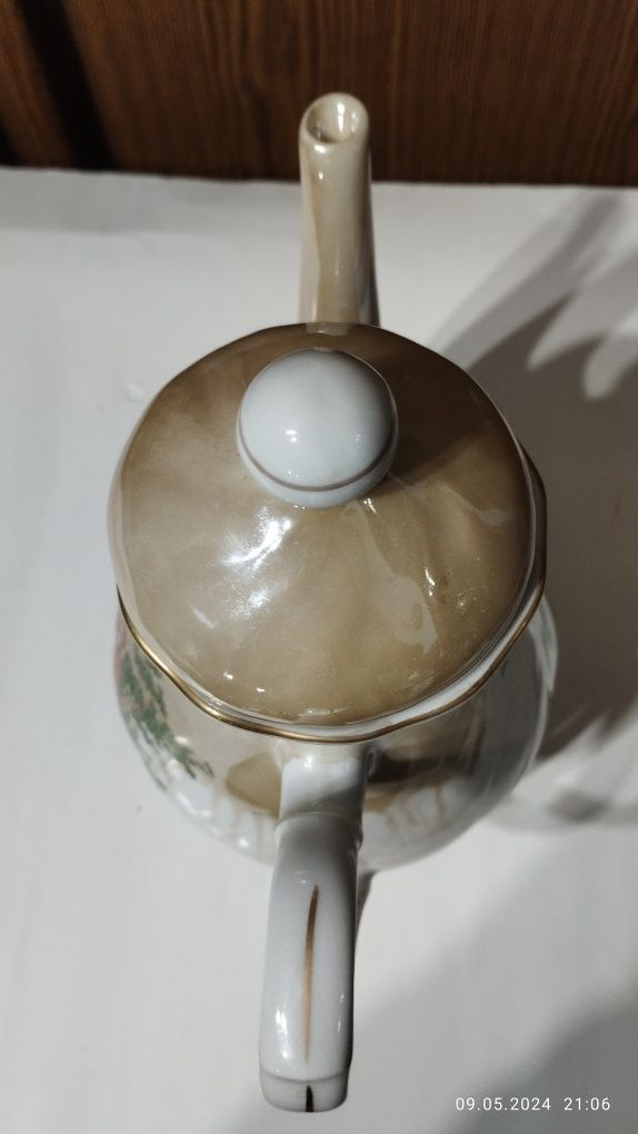 Чайник керамический для заварки чая, Польша.