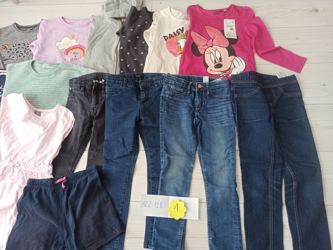 Ubrania dla dzieci Reserved, CA,HM 122-128