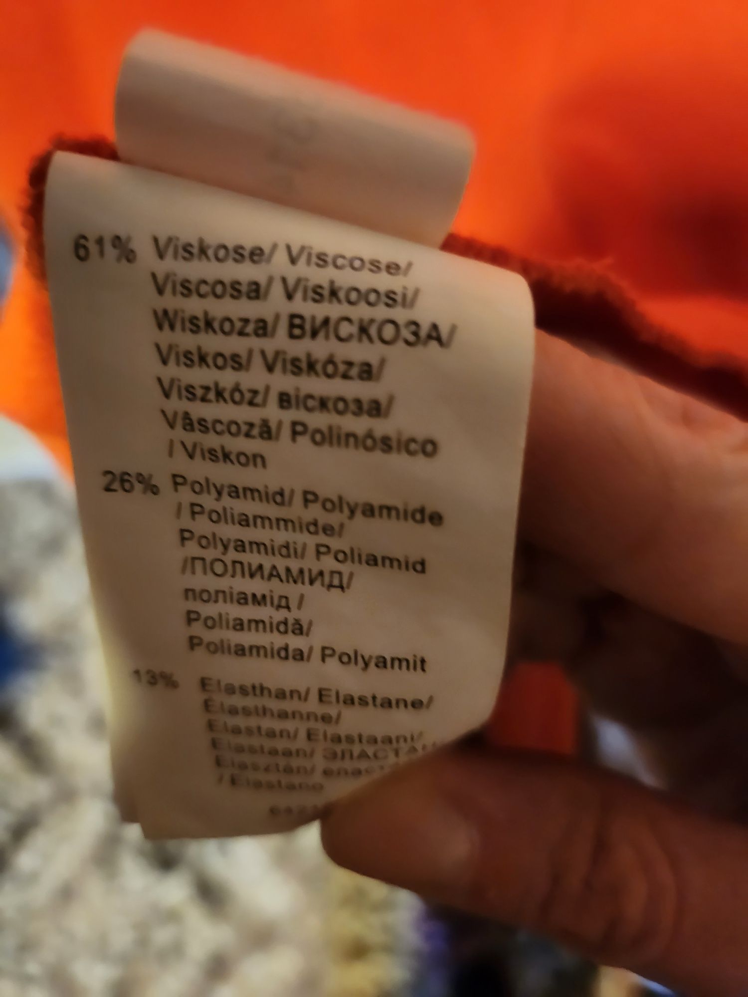 Sukienka pomarańczowa biała koronka midi Body Flirt s/m