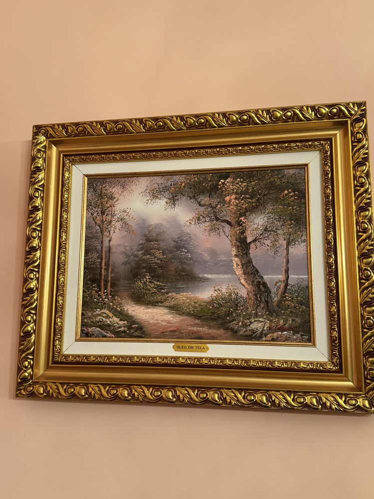 Quadros pintados a óleo