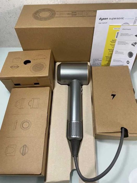 Фен Dyson supersonic HD08 (Nickel/Copper gold)