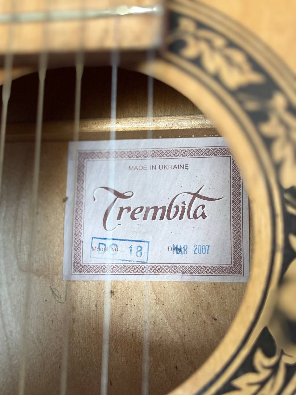 Гітара акустична Трембіта (Trembita)