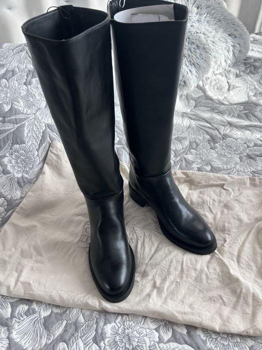 Шкіряні жіночі сапожки