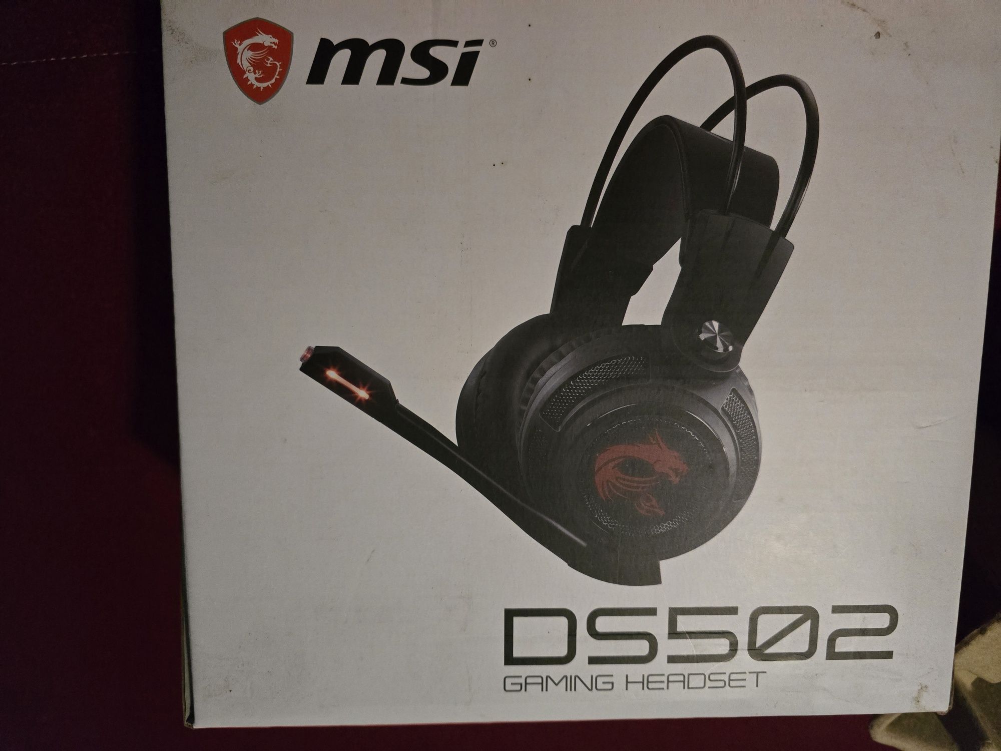Headphones / Headset Gaming Msi 7.1 Surround para computador