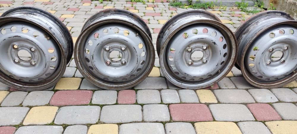 Оригінальні стальні диски r13, 4×100, Daewoo Lanos, Sens.
