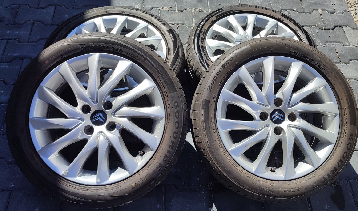 17" 6.5J 4x108 koła Citroen C4/C4 Picasso