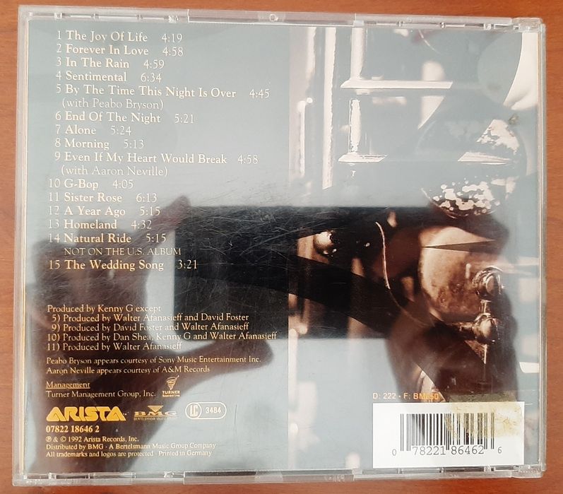 CD "Breathless" - Kenny g