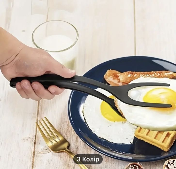 Шпатель щипці кухонні