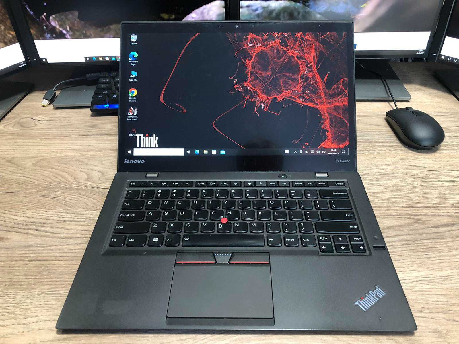 Ультрабук Lenovo ThinkPad X1 Carbon / i7-5600u / 8Gb / 256Gb SSD / 2K