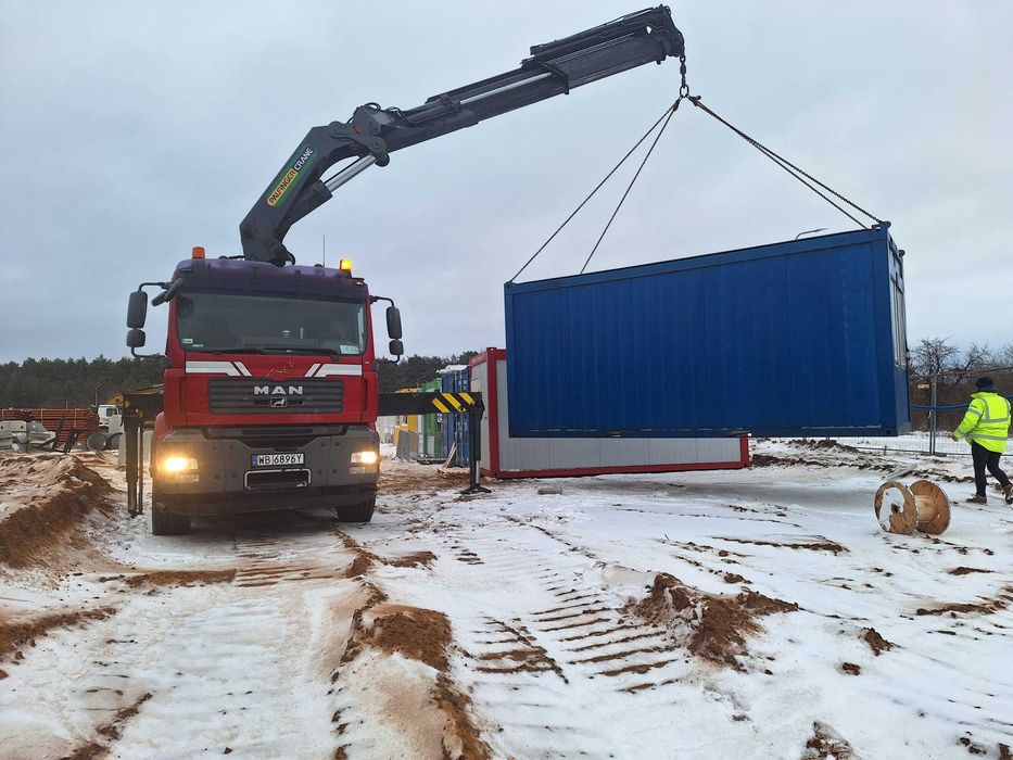 Przewóz kontenerów, transport, usługi HDS.