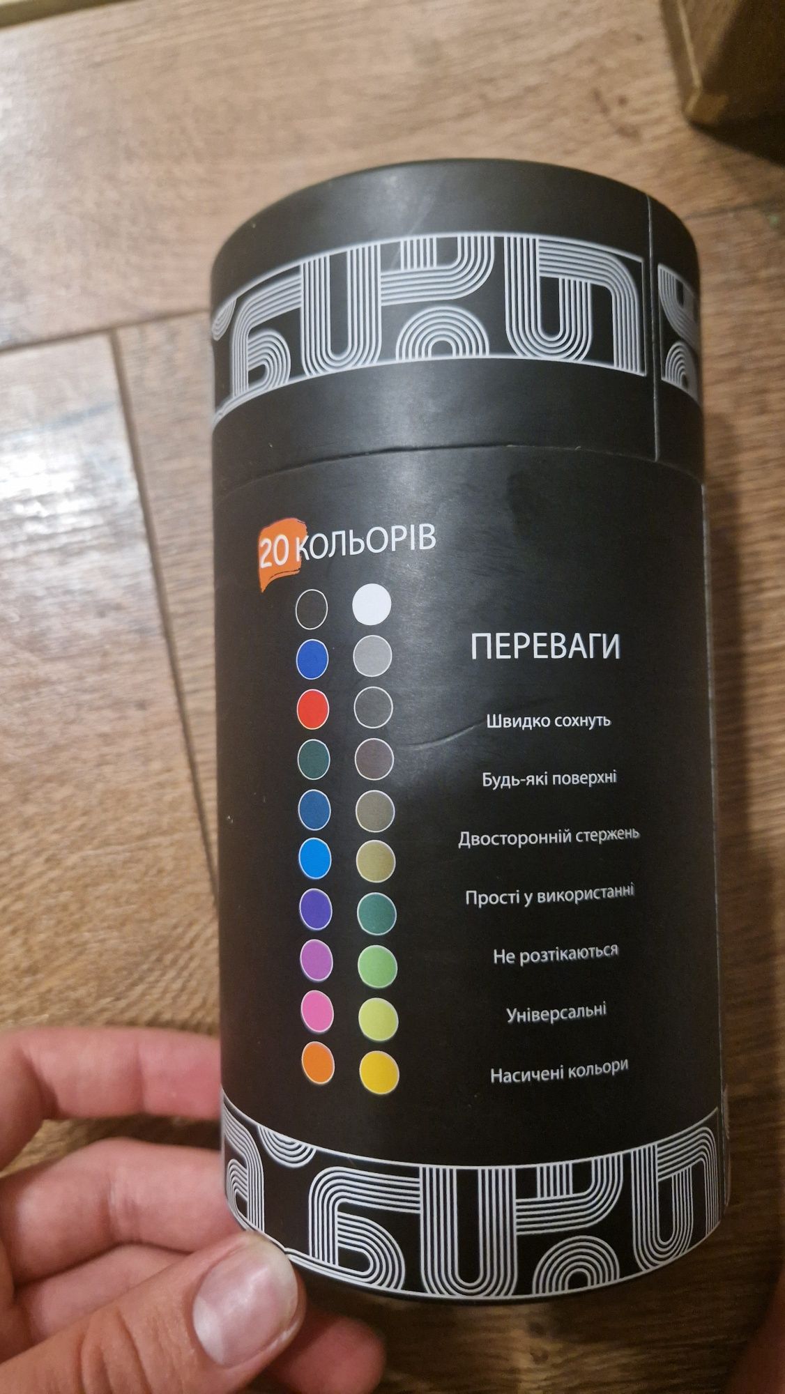 Акрилові маркери,які малюють по всьому