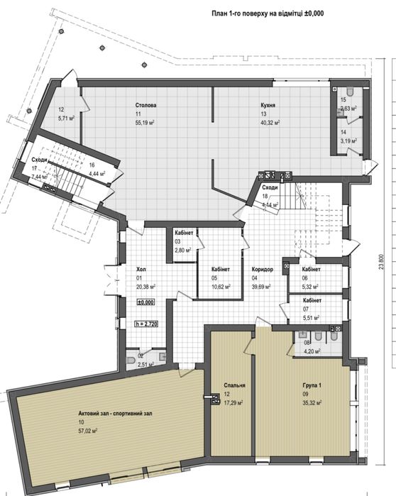 Продаж дитячий садочок під забудову