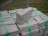 Obrzeże granitowe 10x20x40cm kostka granitowa krawężnik kamień murowy