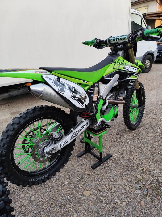 Kawasaki kxf 250 cross, pro circuit, podwójny wtrysk