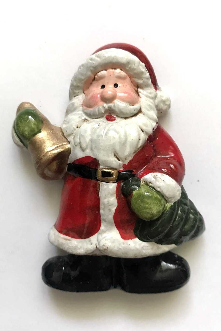 Magnes na lodówkę Święty Mikołaj  8 x 5 cm
