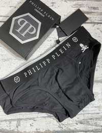 Slipy męskie Philipp Plein dwupak ! r. XL