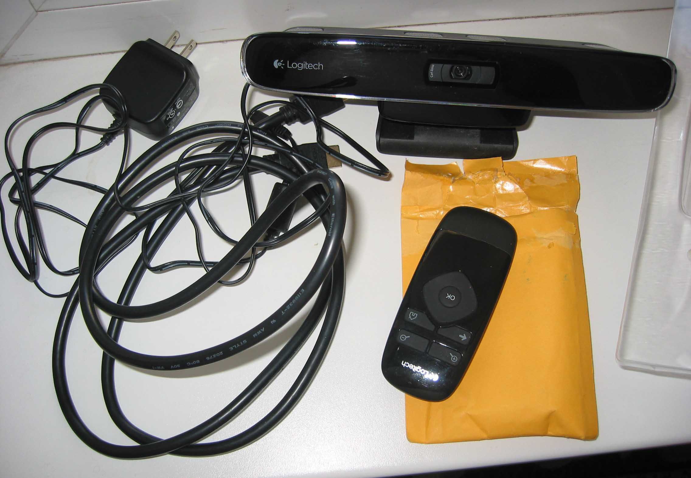 Logitech TV со скайпом  кулибину для забавы