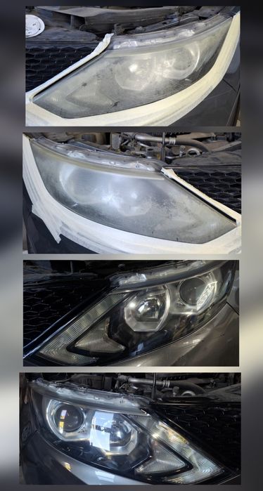 Полировка фар оклейка плёнкой 3000 грн