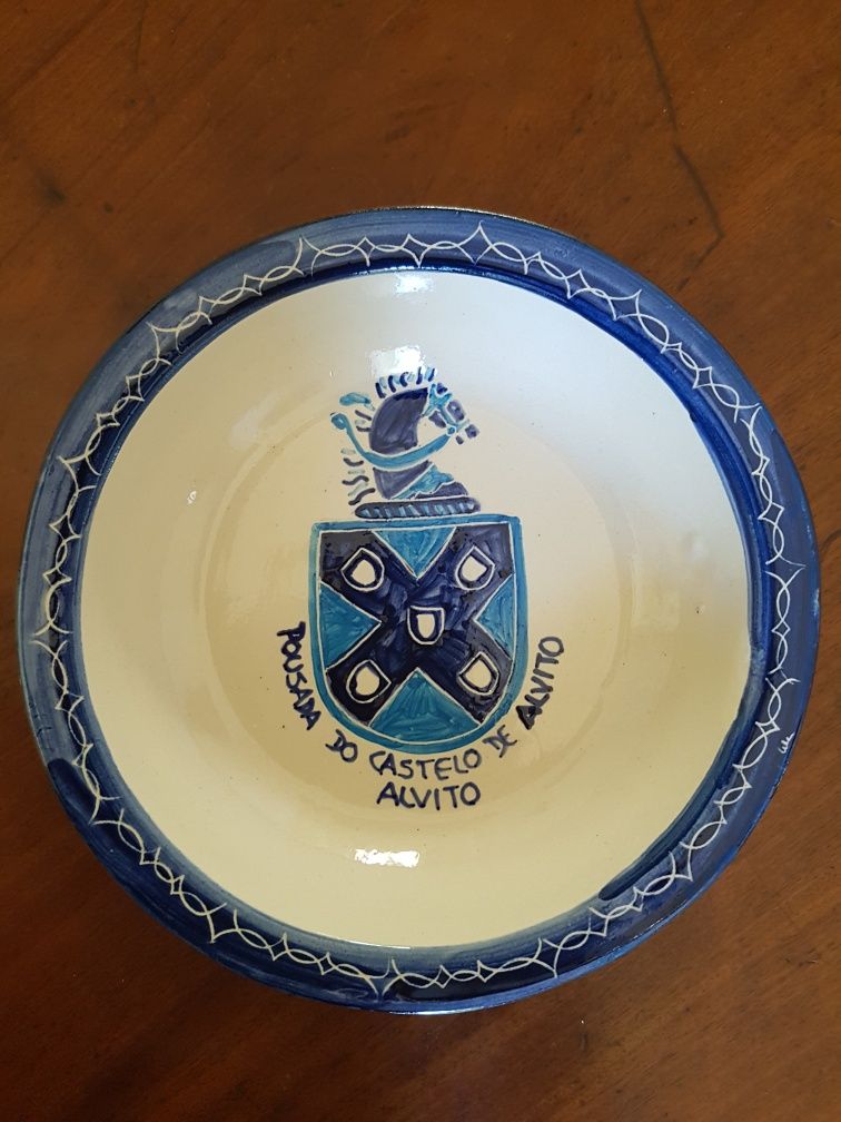 Cinzeiro/taça grande da Pousada do Alvito