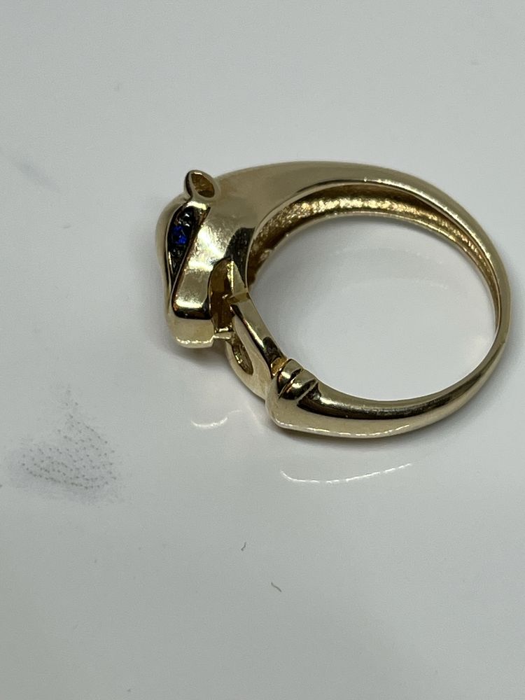 Złoty pierścionek p.585 "PANTERA"