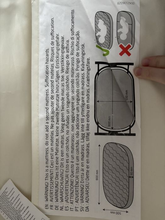Maxi-Cosi Iora Łóżeczko dostawne Essential Grey